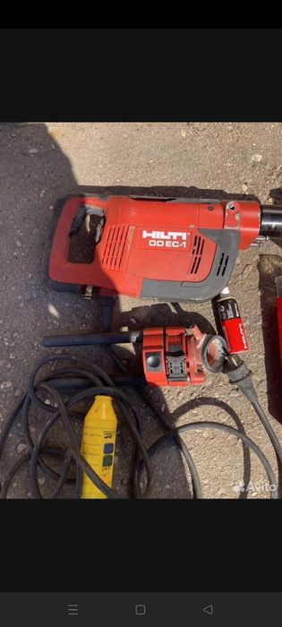 Хилти. Алмазное буровой.