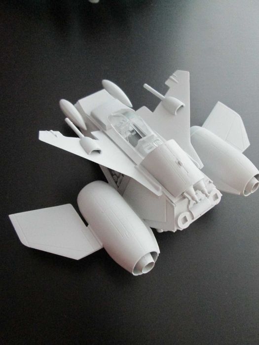 Space Fighter din universul Star Wars. Unicat, original (kitbashing)