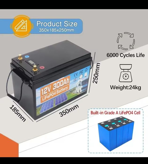 Acumulator LiFePO4 300Ah