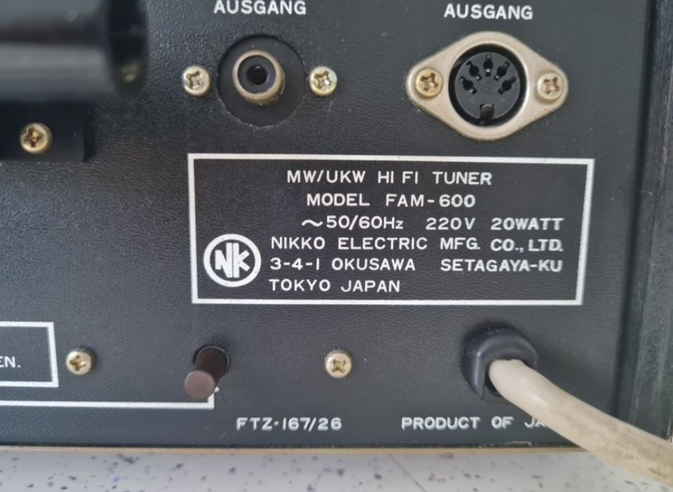 Tuner Nikko FAM-600