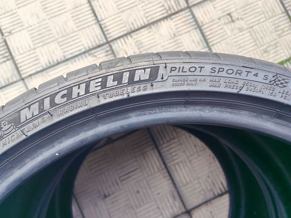 265 30 19,2 buc vara MICHELIN PILOT SPORT,4S,dot4820,5mm