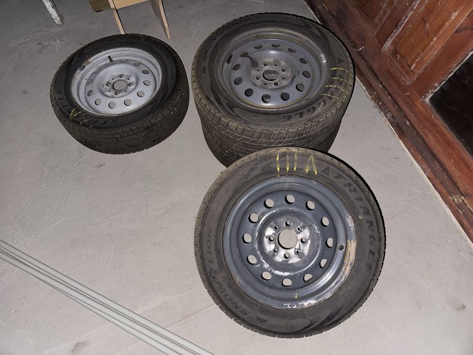 Диски с зимней резиной, triangle, 175/60/14