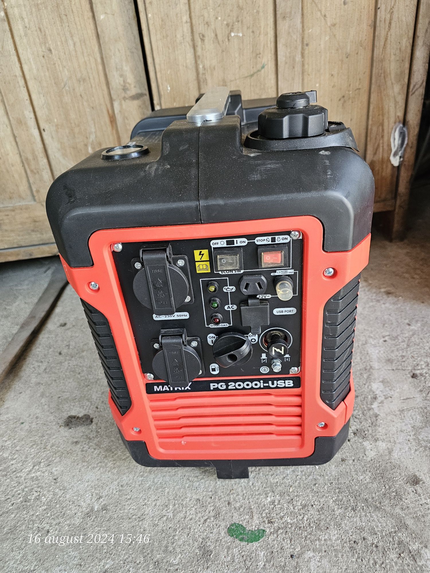 Generator de curent electric MATRIX PG2000i-USB