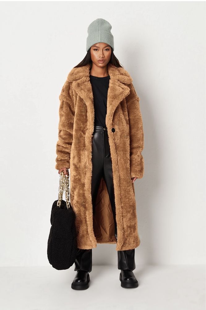 Haina din material teddy, marimea S/M (Missguided)