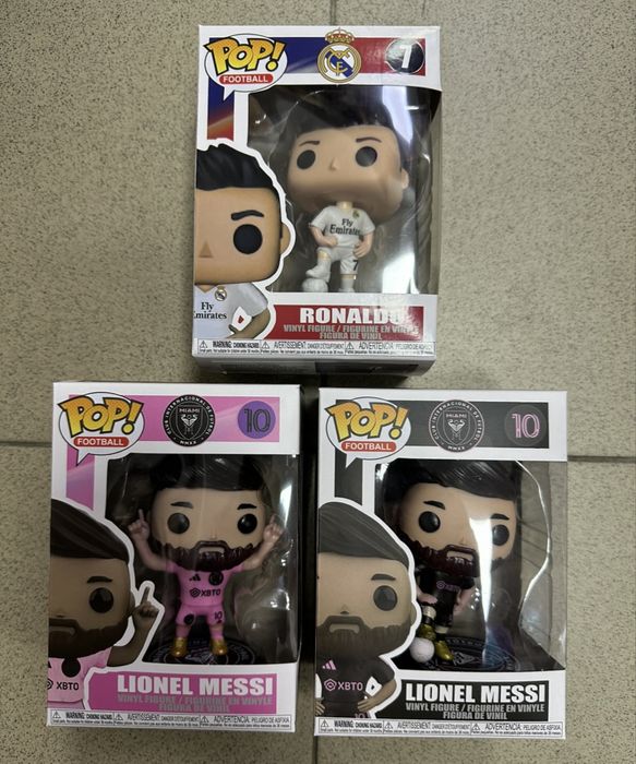 Funko Pop фигурки Роналдо/Лионел Меси Lionel Messi/Ronaldo фънко поп