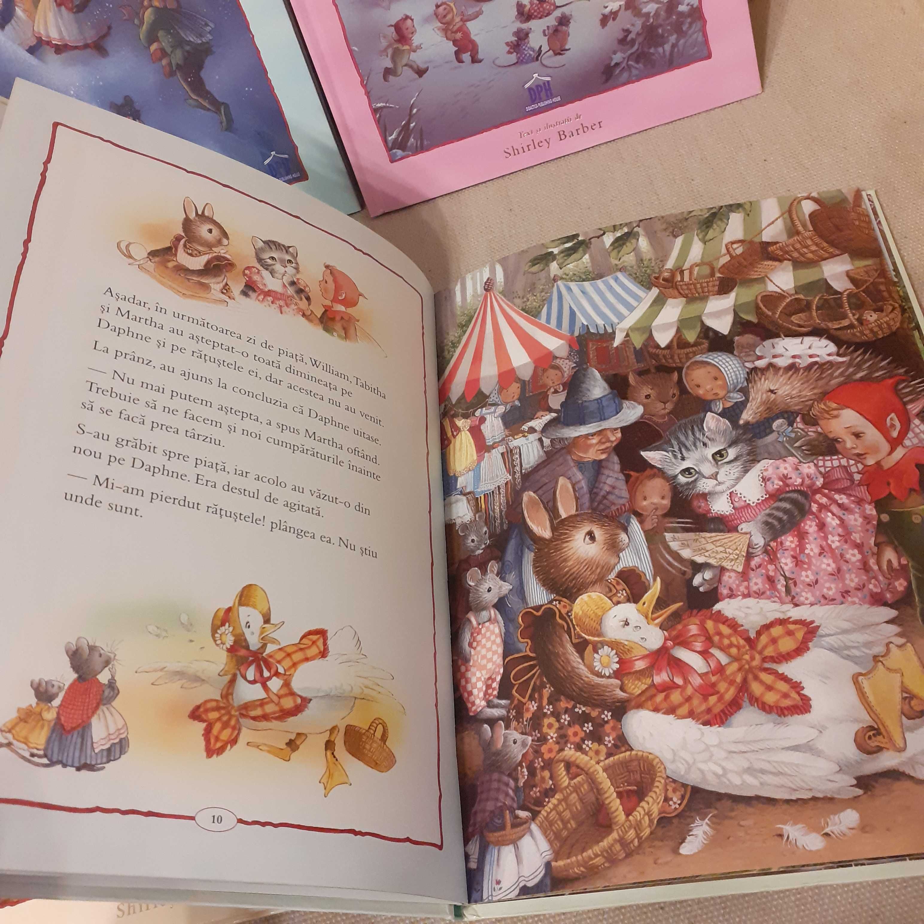 Set 4 carti pentru copii din seria Martha B. Rabbit