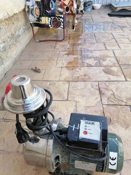 Pompa de apa cu presostat  defect electric
