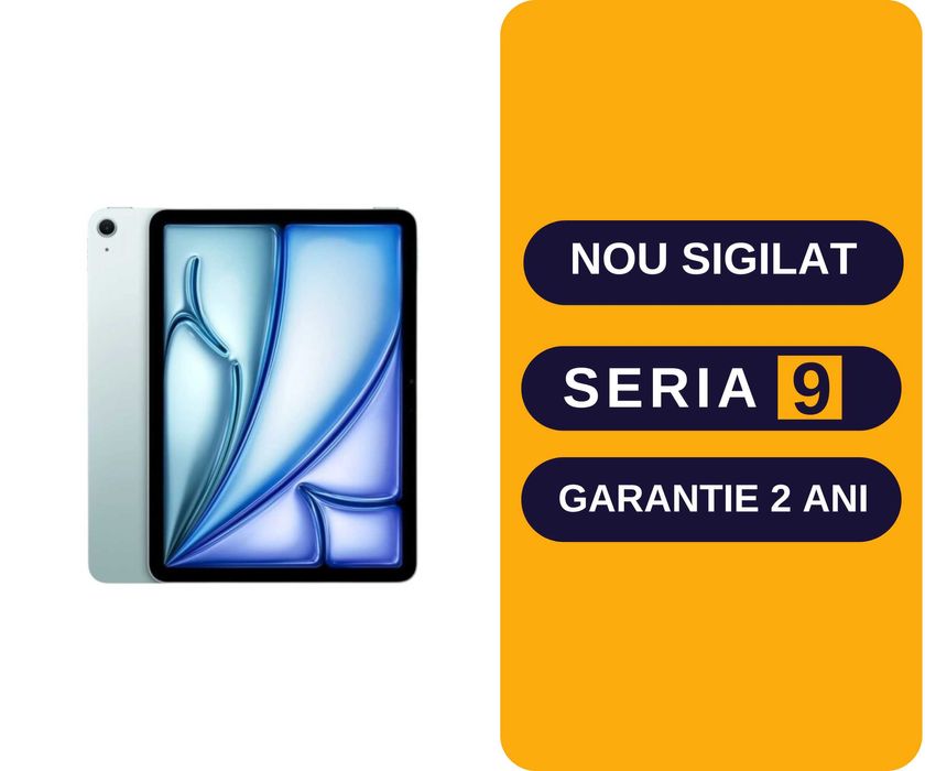 Tabletă Apple iPad Air 11-inch (M3) Wi-Fi 128gb, Blue / Seria9.ro
