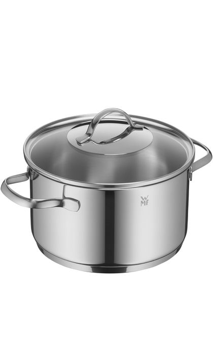 Set Vase WMF Provence inox argintiu 5 piese 16-24cm