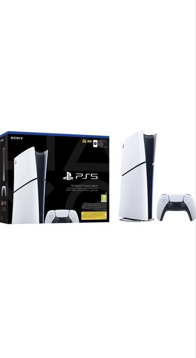 PlayStation 5 Digital Edition Slim - Nou, Sigilat - 2 Ani Garanție