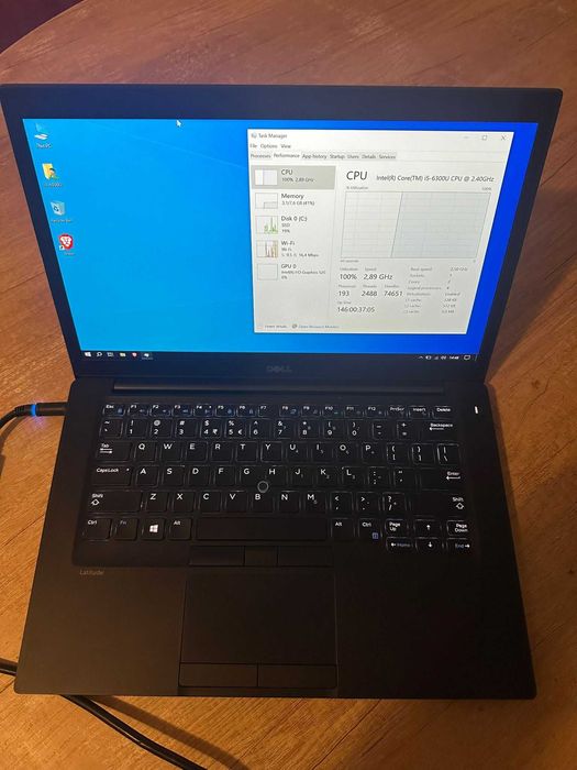 Laptop Dell 7480 I5 6300U 8-16 GB SSD 500GB Baterie Noua