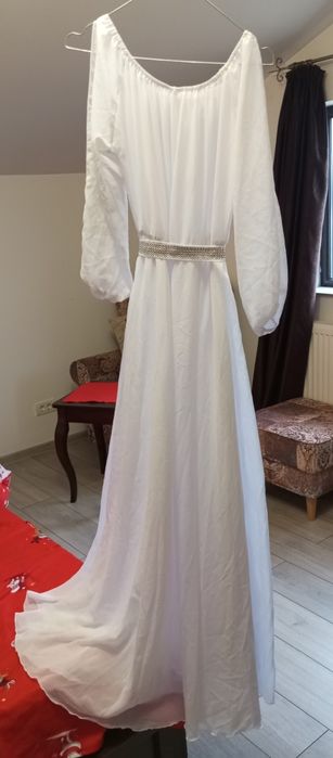 Rochie ieftină, lejeră, de mireasă sau ocazie