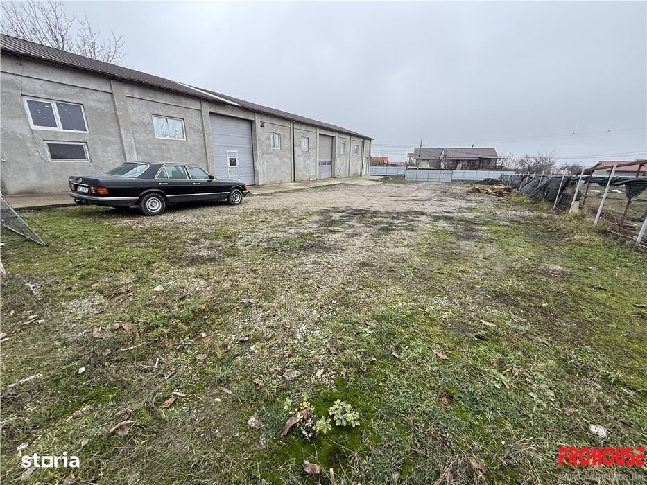 Hală de închiriat în Luizi Calugara - 370 mp construiti - 1.500 m