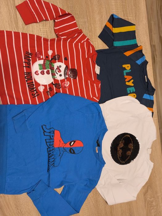 Детски блузи с дълъг ръкав размер 116