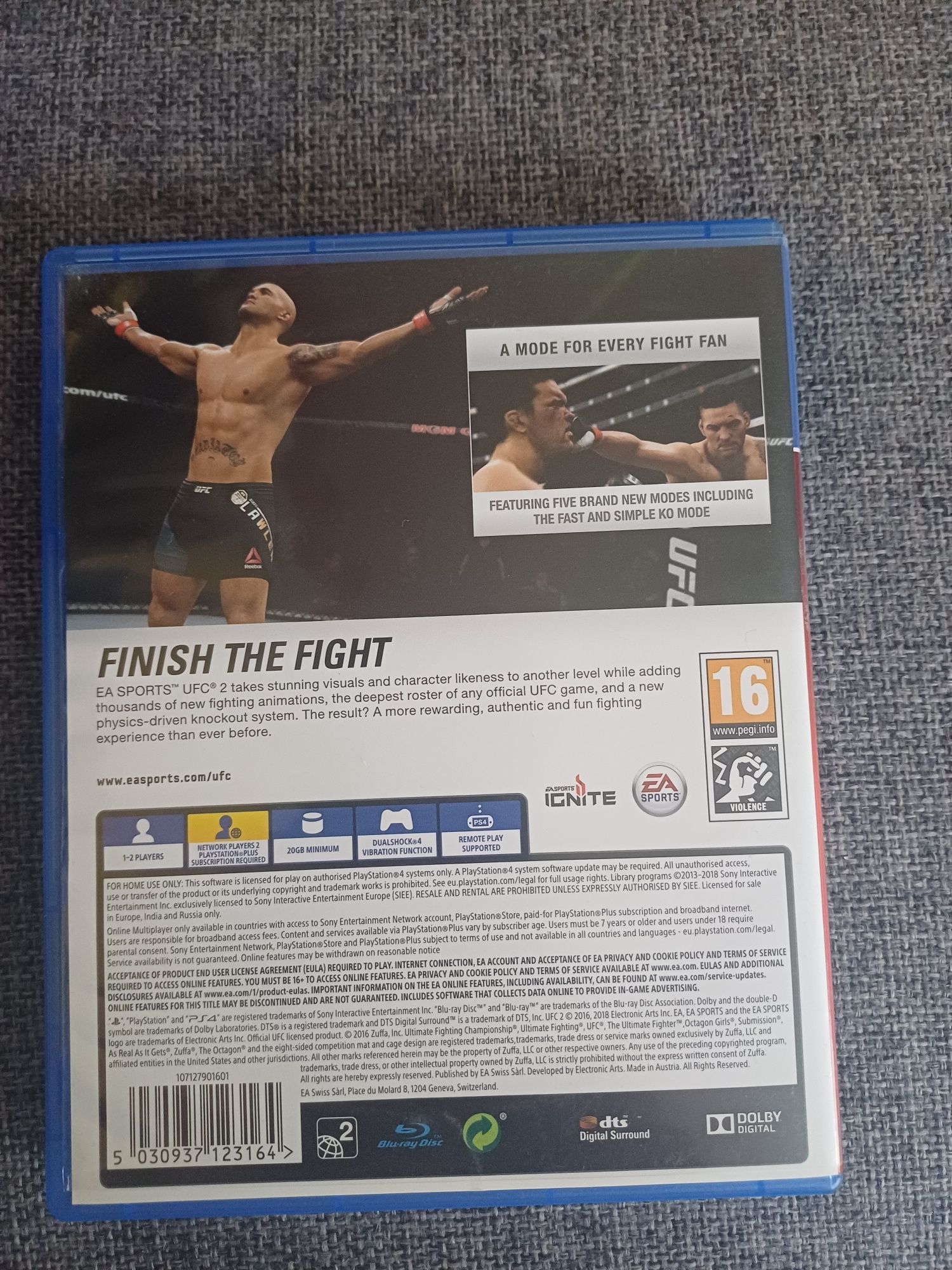 Ufc 2 Ps4 ea sports
