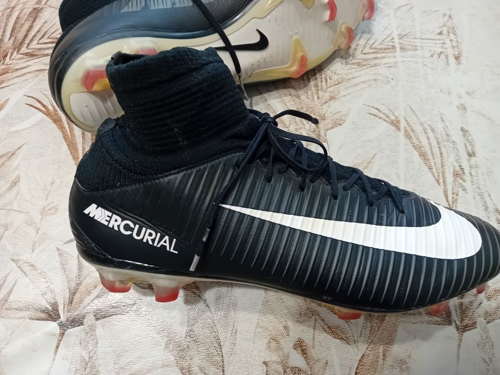 Найк mercurial-бутонки с чорап 40-41 номер