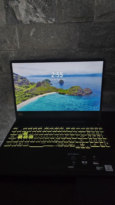 ASUS TUF F15 I7 32Gb RAM 512 NVIDIA GTX 1660 Ti