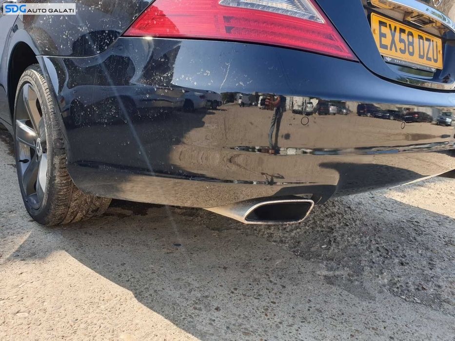 Bara Spoiler Spate cu Locas Senzori Parcare Mercedes CLS C219 W219 Facelift 2004 - 2010 Culoare C197 [C0188] [Depozit]