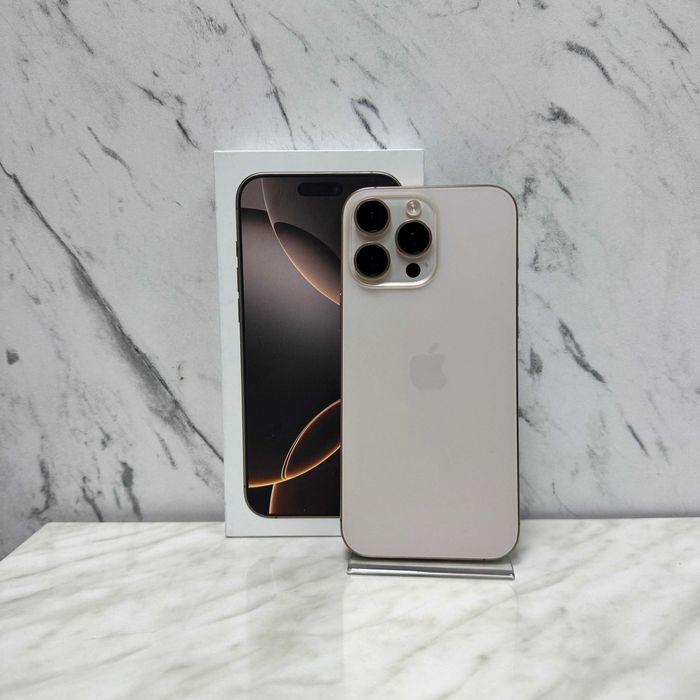 iPhone 16 Pro Max Desert 256GB + Factura  91% Zeus Amanet 64810