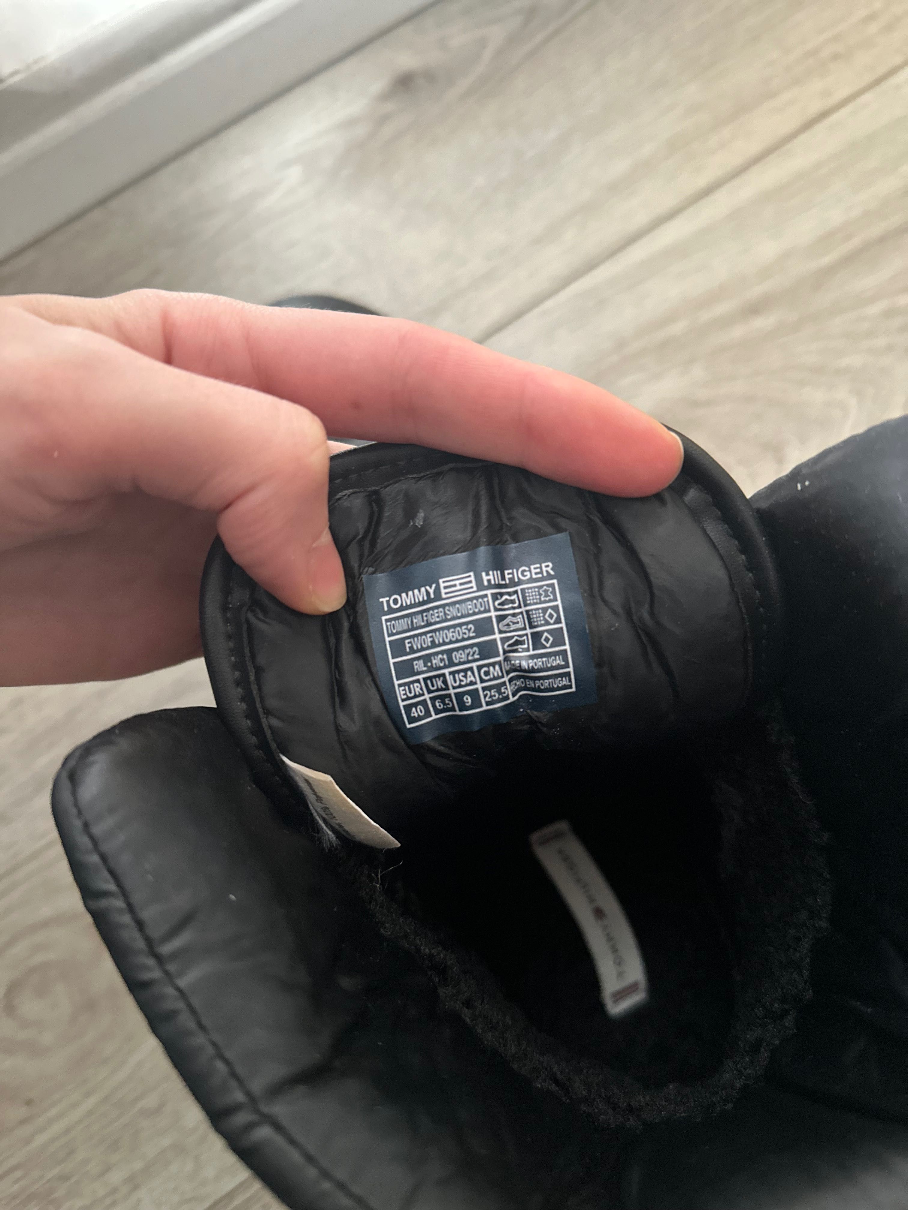 Tommy Hilfiger Апрески Patent Snowboot