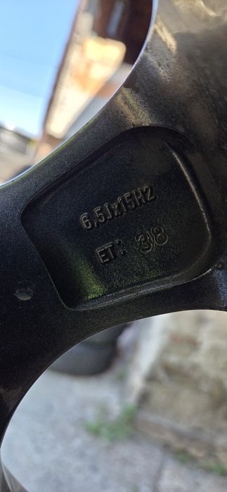 RS DESING джанти със зимни гуми 195/60/15 6,5Jх15 ЕТ38 4x100 цо 63,4