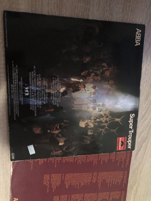 Abba Super Trouper vinil-ablum