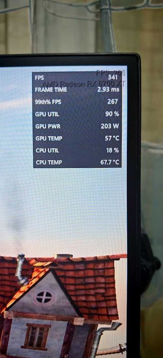 Добро Гейм РС Ryzen 7 5800X/32Gb/512GB SSD+3Tb HDD/6700XT 12Gb/Гаранци