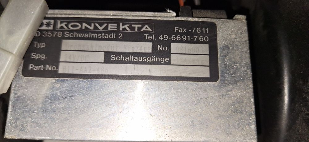Ventilator Konvekta B11-AC1-273, 24V
