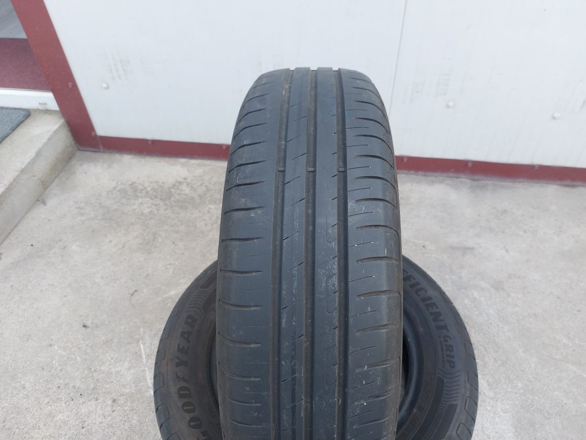 125 lei bucata! Doua anvelope vara 185 65 15 Goodyear! 6 mm