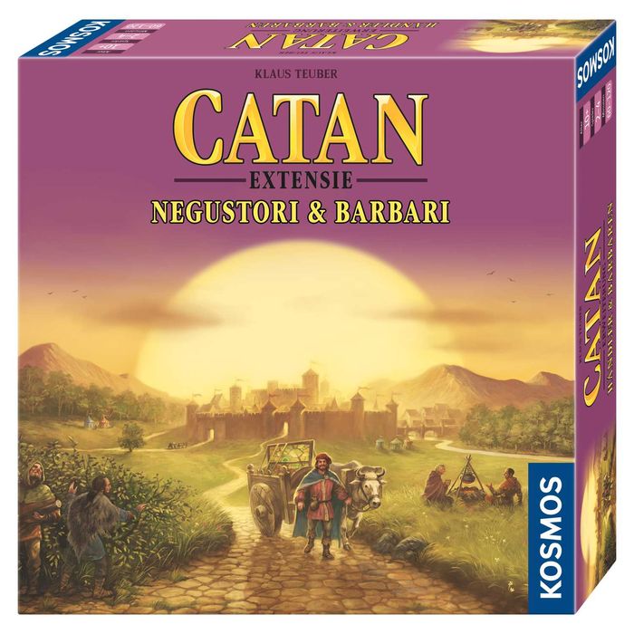 Joc Catan - Extensie 3-4 jucatori : Negustori si Barbari, nou