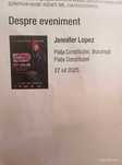 2 Bilete concert Jennifer Lopez, 600 lei