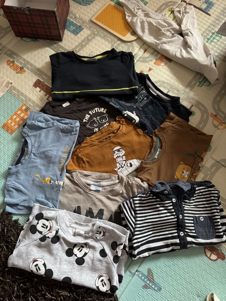 Lot bluze baieti marimea 92