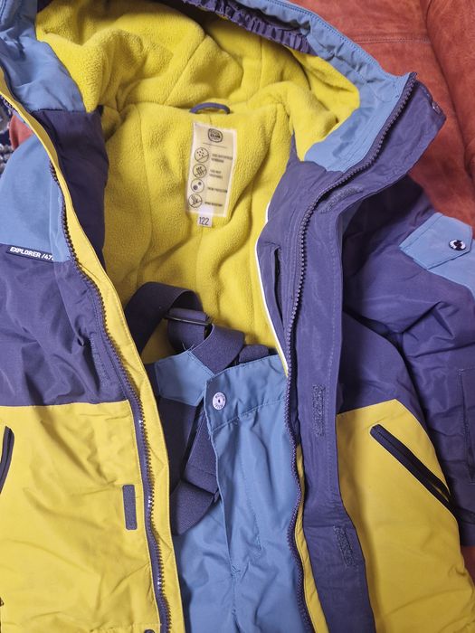 Costum ski marimea 122, helanca costum, ghete iarna/zapada