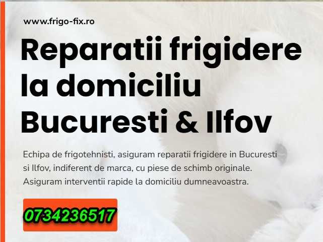 Frigiderul nu mai răcește? Chemă echipa Frigo-Fix la tine acasă!