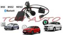 AUX Блутут Модул VW SEAT SKODA Безжичен С Микрофон RNS RNS2  MFD2