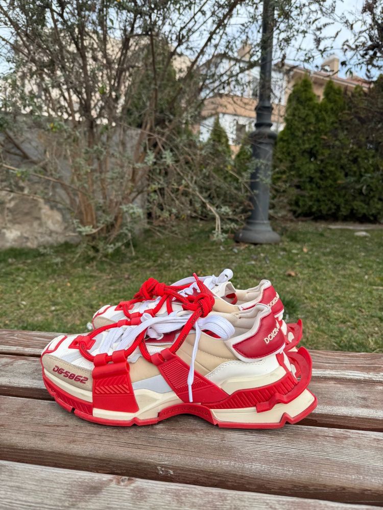 Dolce & Gabbana NS1 Sneakers Red/White