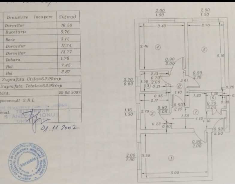 Închiriez Ap. 3 camere Turnu Măgurele pt. Cabinet medical, Salon etc