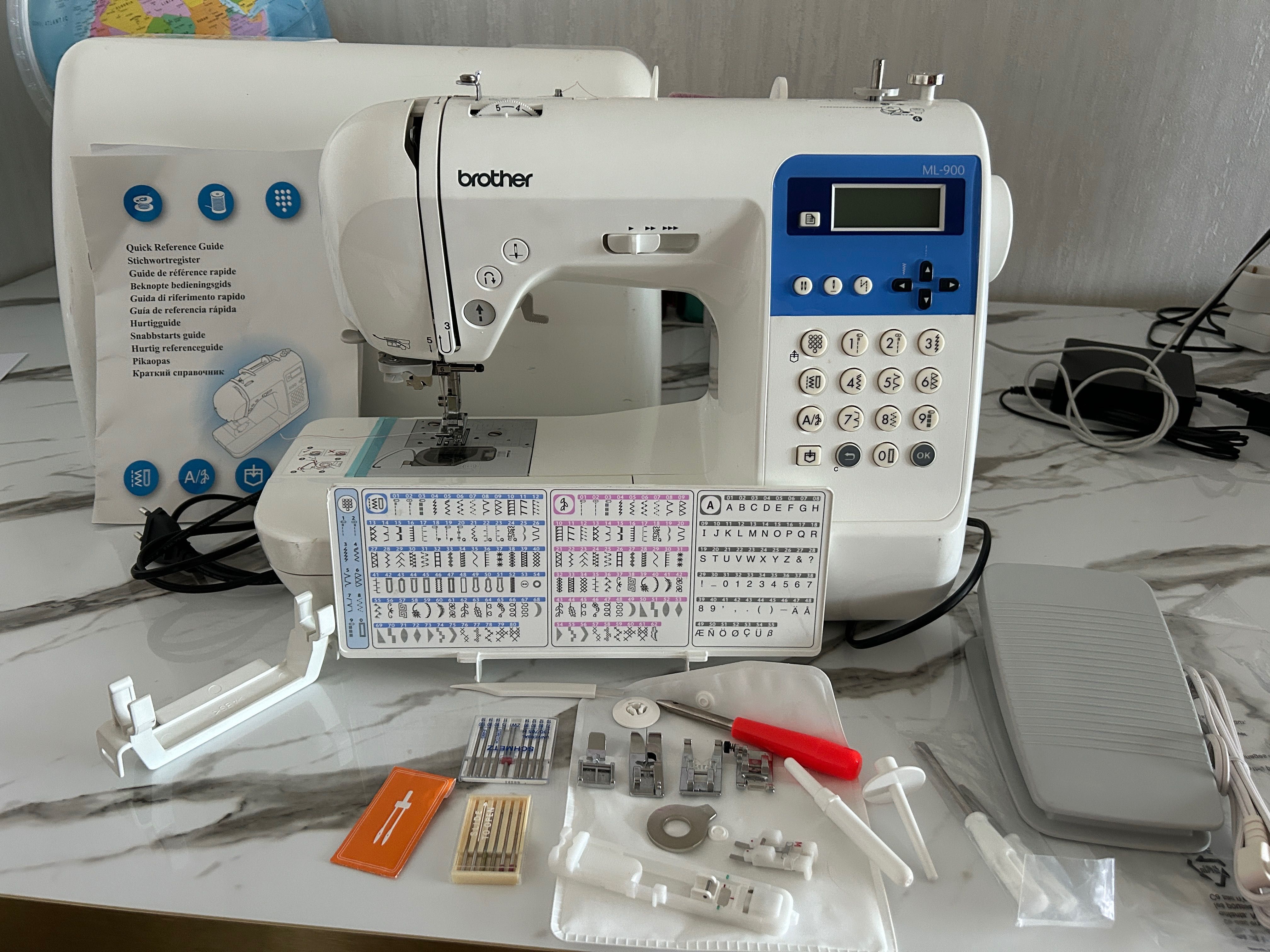 Mașina de cusut și brodat Brother ML-900