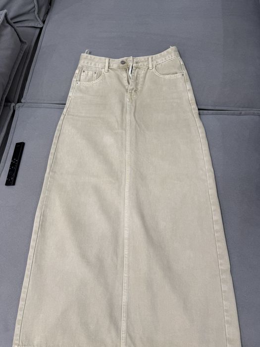 Длинная джинсовая юбка 7000
