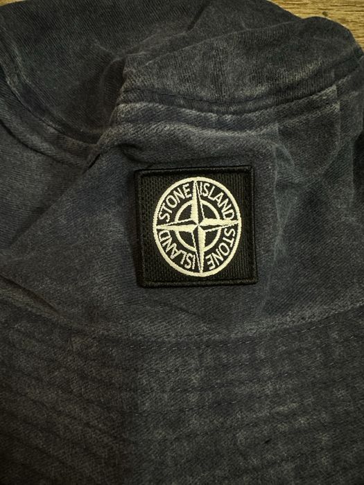 Stone Island bucket hat шапка идиотка