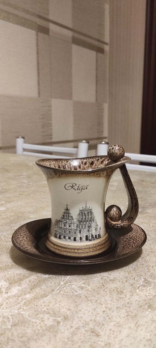 Сувенирная чайная пара Riga