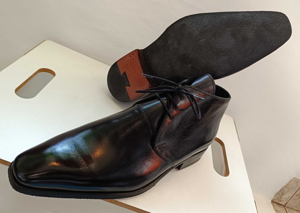 Ghete de lux 40 40.5 45 45.5 GREVE NOI lucrate manual piele naturala