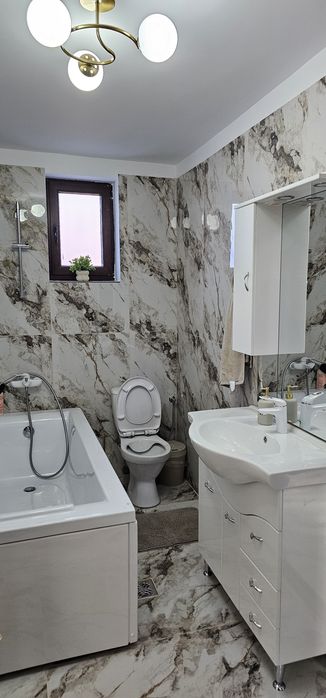 Casa 3 camere mobilata-utilata, teren generos