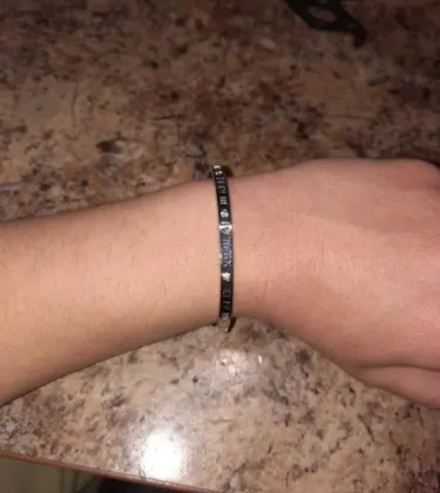 Браслет, бижутерия, сталь, новый