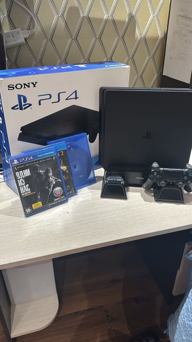 Ps 4 slim 2 джостика