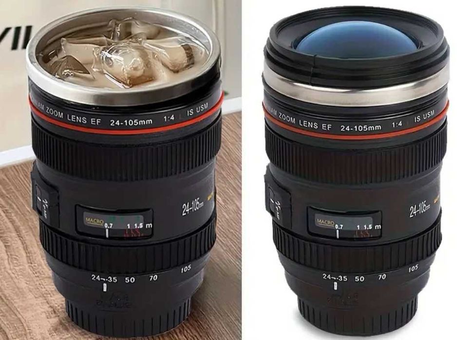 Cană cafea forma Obiectiv Foto - nouă