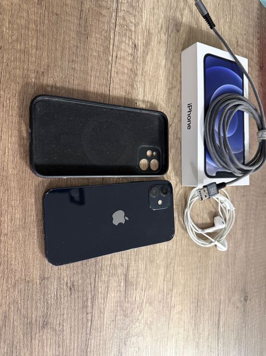 iPhone 12, Black, 64GB