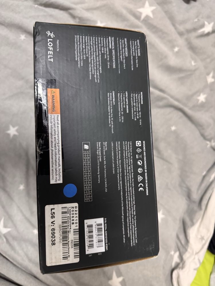 Слушалки Razer Nari Ultimate Hypersense