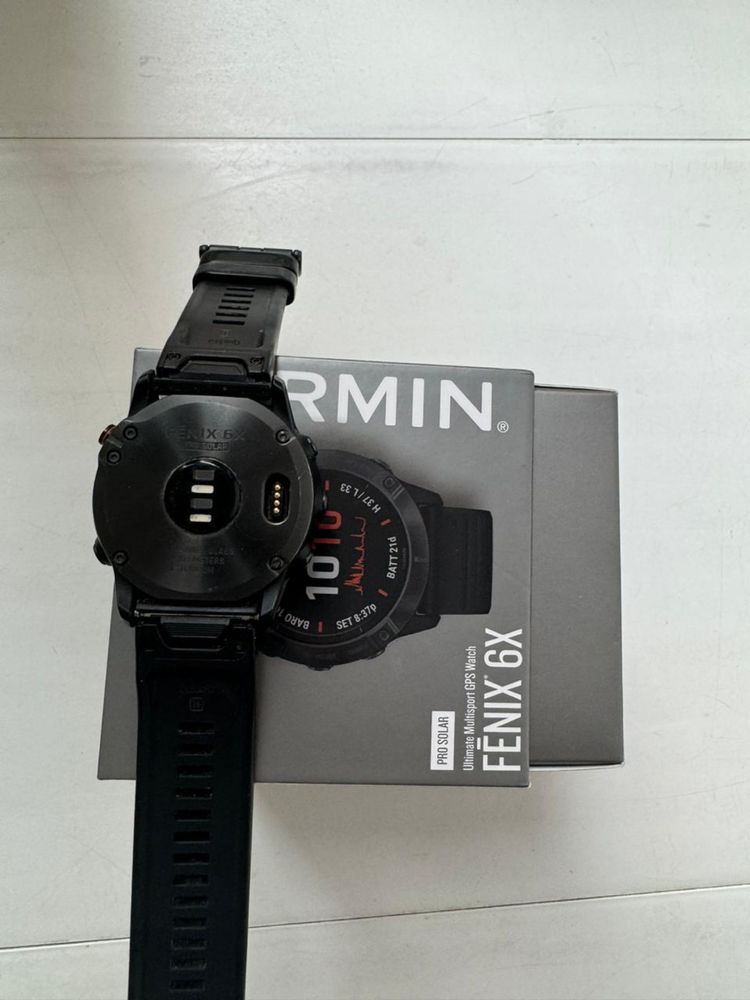 Garmin Fenix 6x Pro solar titanium