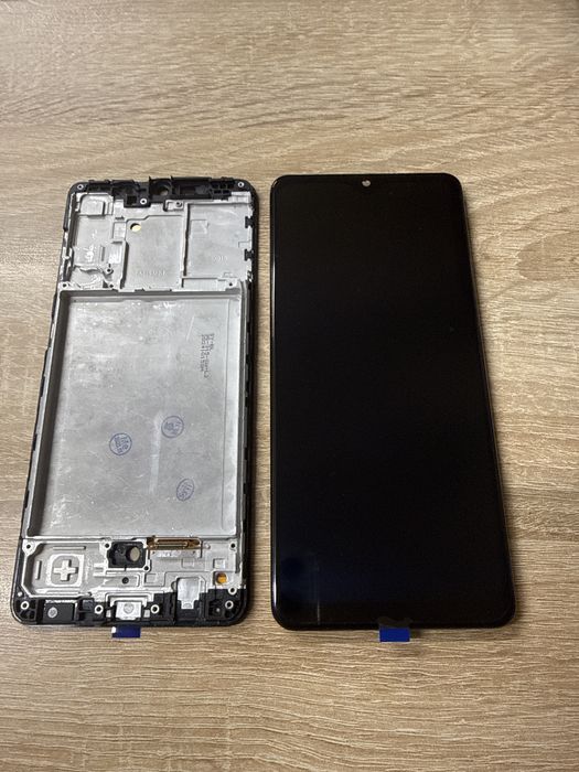 Дисплей за Samsung A31 /A315/ Oled с рамка и работещ пръстов